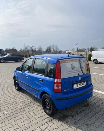 Fiat Panda cena 2700 przebieg: 250000, rok produkcji 2005 z Wrocław małe 11